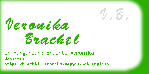 veronika brachtl business card